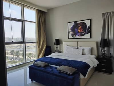 1 habitación Apartamento para en Alquiler en DAMAC Hills, Dubai - Apartamento en DAMAC Hills，Golf Town，Golf Promenade, 1 dormitorio, 80000 AED - 16797850