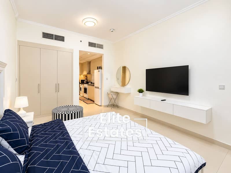 5 Modern Minimalist Bedroom with Kitchenette Alcove. png