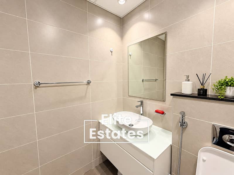 13 Minimalist Beige Tile Bathroom Vanity. png