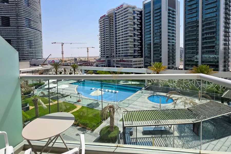 Furnished Studio | Pool View | Bella Rose