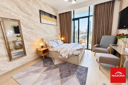 Studio for Rent in Meydan, Dubai - Fully Furnished | High Floor | Luxury Studio | Prime Location Studio for Rent in Meydan, Dubai - Fully Furnished | High Floor | Luxury Studio | Prime Location