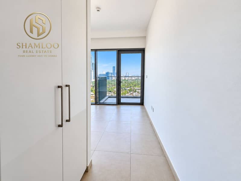 6 Modern Hallway to City Balcony. png