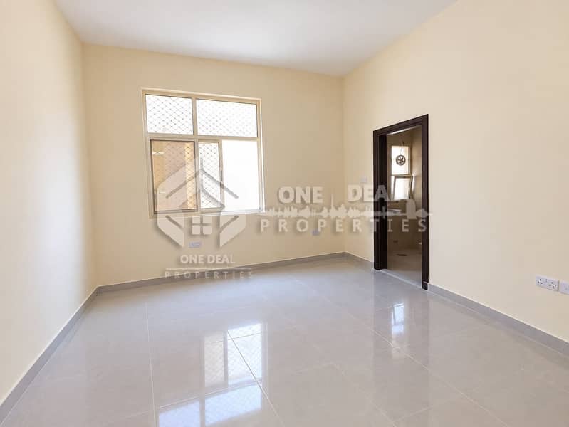 5 Bright Minimalist Room with Grilled Window. png