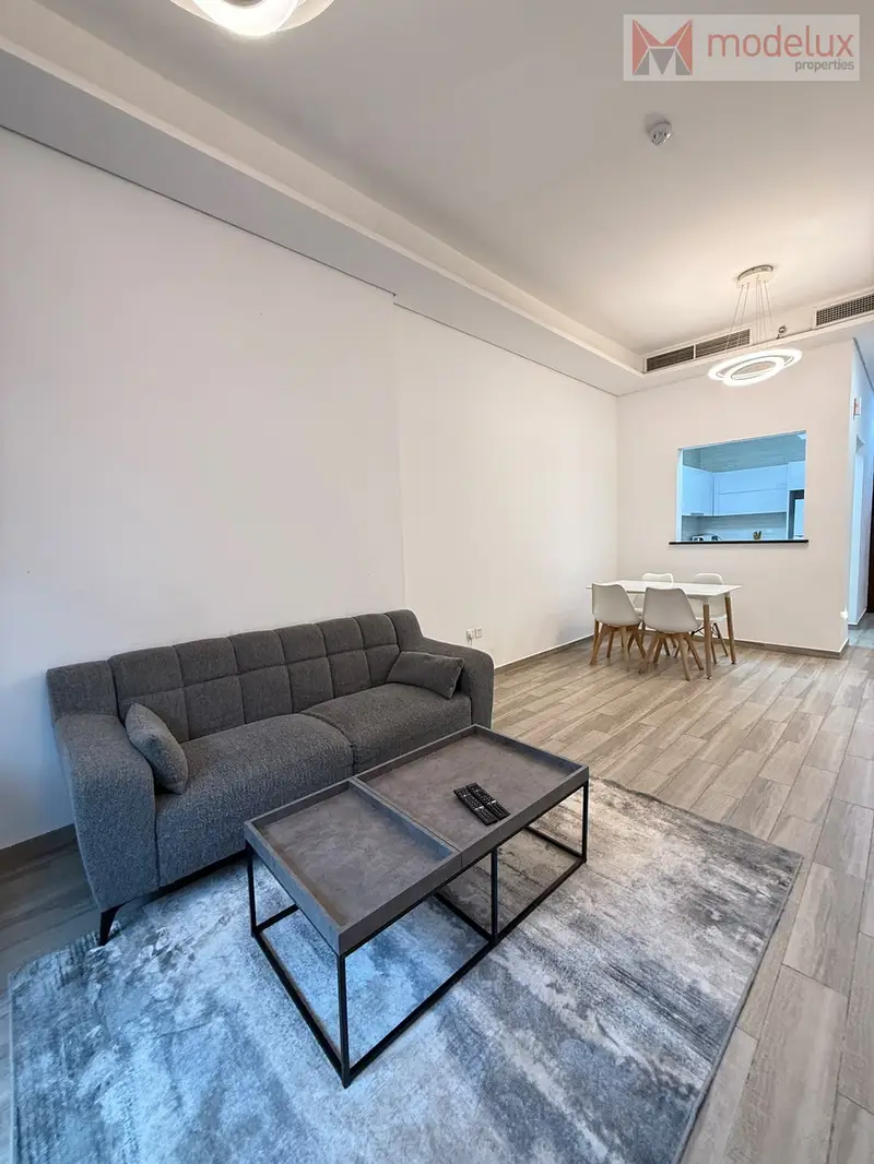 Furnished 1BR Apartment | Laya Mansion | Balcony & Downtown View