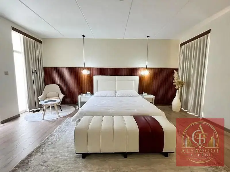 Elegant 3BR +Maid | Fully Furnished | Private Pool And Garden