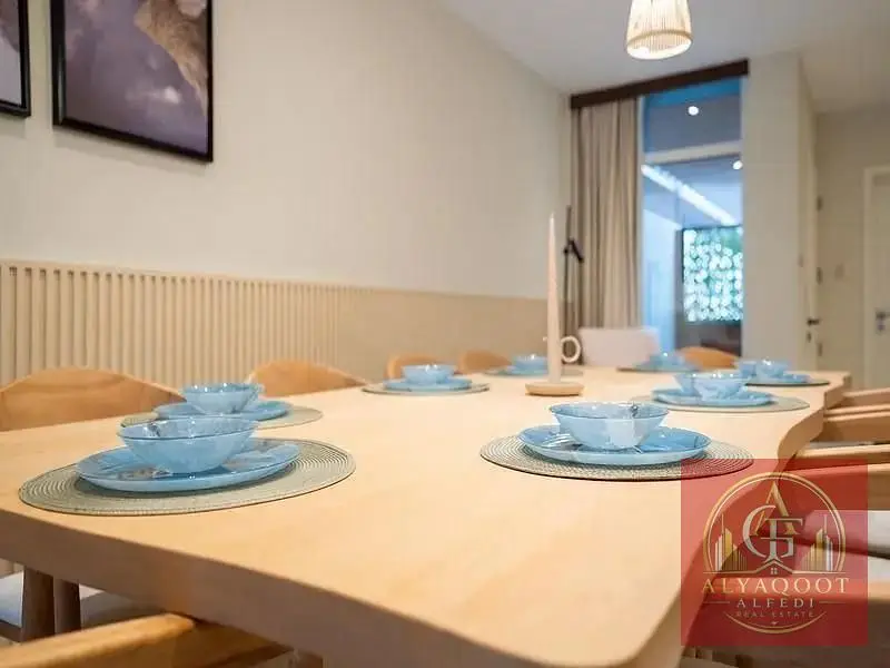 Elegant 3BR +Maid | Fully Furnished | Private Pool And Garden