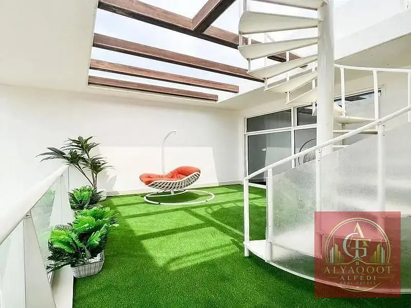 Elegant 3BR +Maid | Fully Furnished | Private Pool And Garden