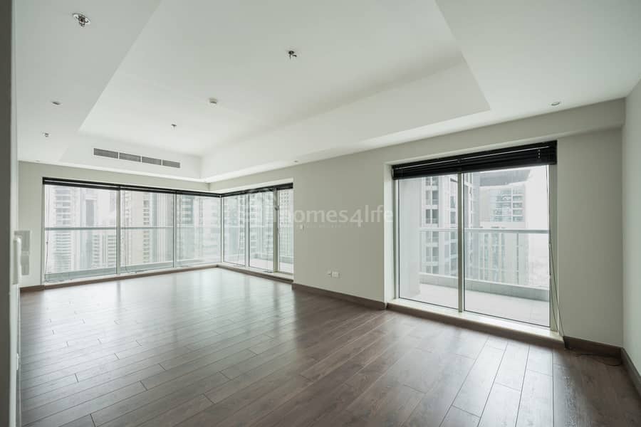 Spacious & Bright | Stunning Partial Marina View