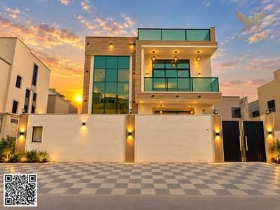 6 habitaciones Villa para en Venta en Al Yasmeen, Ajman - Modern Villa at Golden Hour (1). png 6 habitaciones Villa para en Venta en Al Yasmeen, Ajman - Modern Villa at Golden Hour (1). png