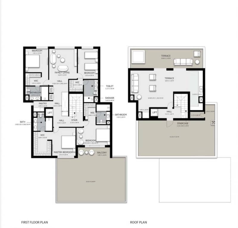 22 Floor plan 5 bed Villa 1+Roof floor. jpg