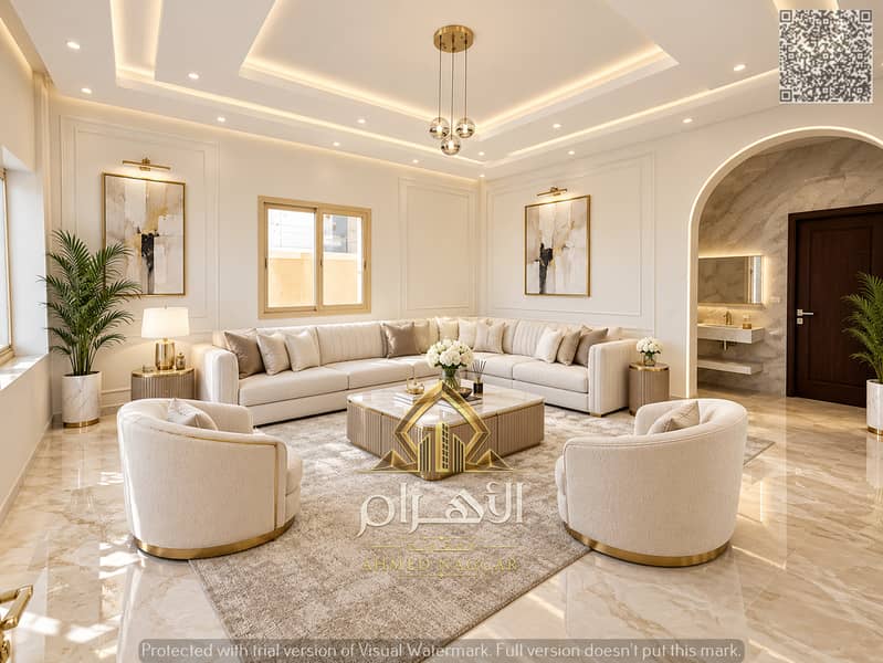 4 غرفة معيشة فاخرة بإضاءة دافئة. jpg
