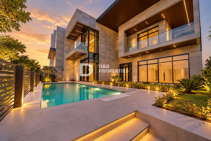 4BR+Maid+Office | Private Pool & Lift |Corner Plot