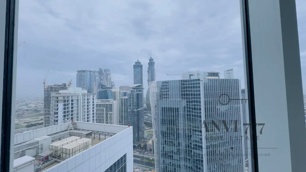Full Canal View | Very High Floor | Luxury Office | Burlington Tower | Business Bay