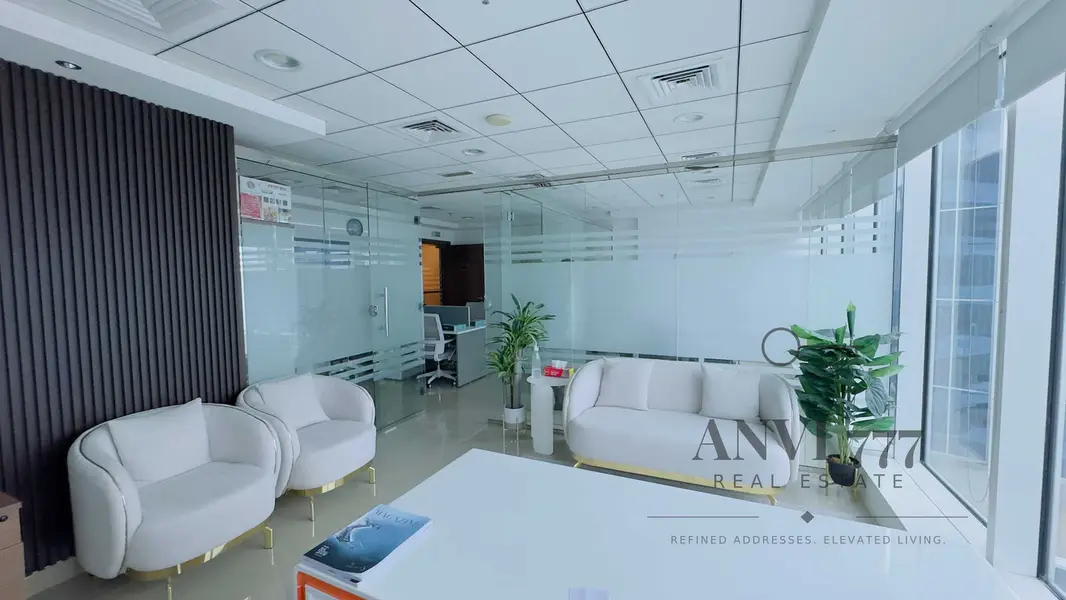 Full Canal View | Very High Floor | Luxury Office | Burlington Tower | Business Bay