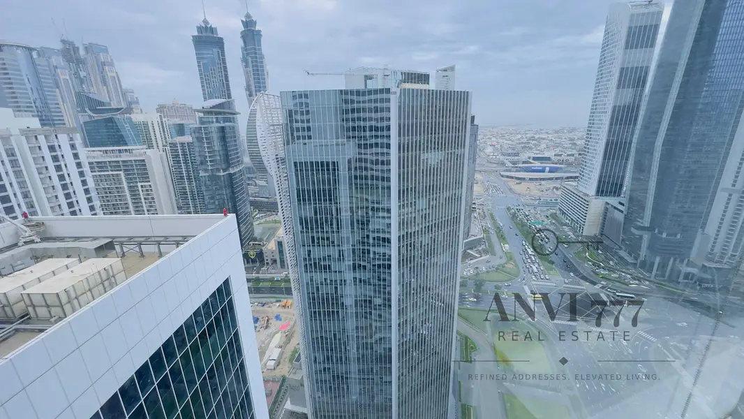 Full Canal View | Very High Floor | Luxury Office | Burlington Tower | Business Bay