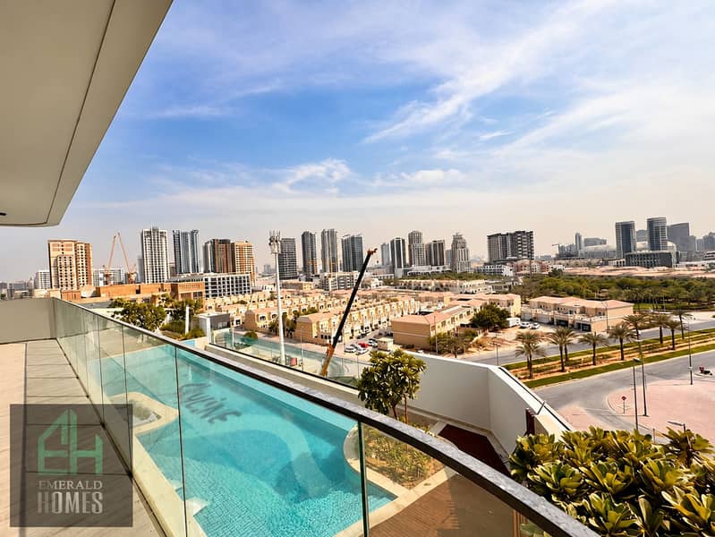 23 Sunlit Dubai-Style Skyline from a Balcony. png