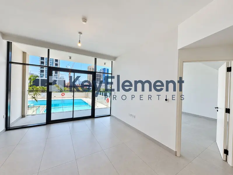 Pool View | Spacious Balcony | Modern Apartment