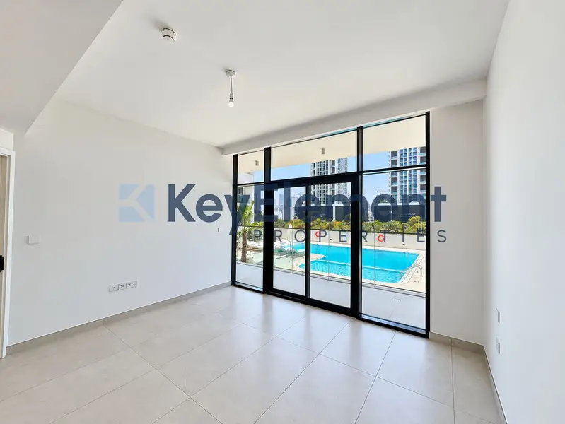 Pool View | Spacious Balcony | Modern Apartment