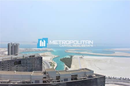 Studio zum Miete in Al Reem Island, Abu Dhabi - Wohnung in Al Reem Island，Shams Abu Dhabi，Shams Gate District，The Gate Tower，The Gate Tower 2, 70000 AED - 16861828