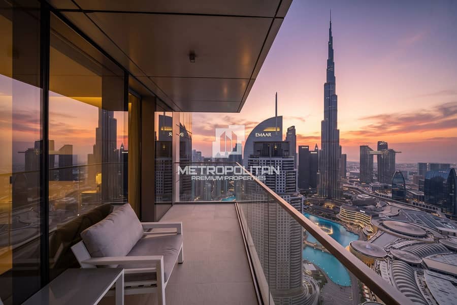 Fully Upgraded | Top Floor | Burj & Fountain View Fully Upgraded | Top Floor | Burj & Fountain View