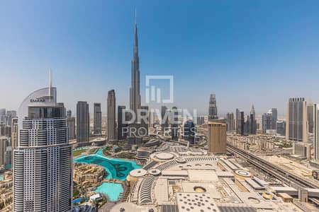 3 Bedroom Flat for Rent in Downtown Dubai, Dubai - Burj Khalifa View | Sky Collection | Luxury Living