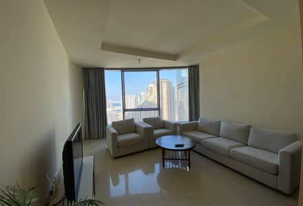 1 Bedroom Flat for Rent in Abu Merikhah, Abu Dhabi - Fully Furnished |High Floor |Pool & Mangrove Views 1 Bedroom Flat for Rent in Abu Merikhah, Abu Dhabi - Fully Furnished |High Floor |Pool & Mangrove Views