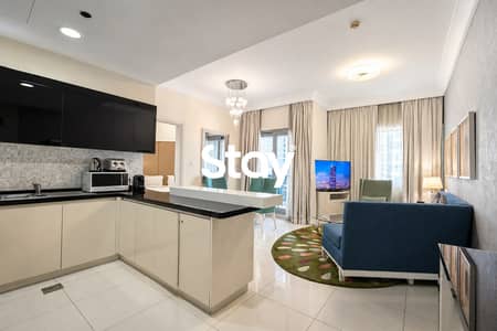 1 habitación Apartamento para en Alquiler en Downtown Dubai, Dubai - Apartamento en Downtown Dubai，DAMAC Maison Mall Street (The Signature), 1 dormitorio, 115000 AED - 16863409