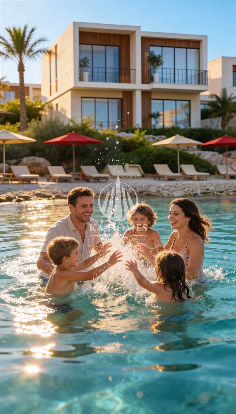 10 Family in Lagoon Playing. jpeg