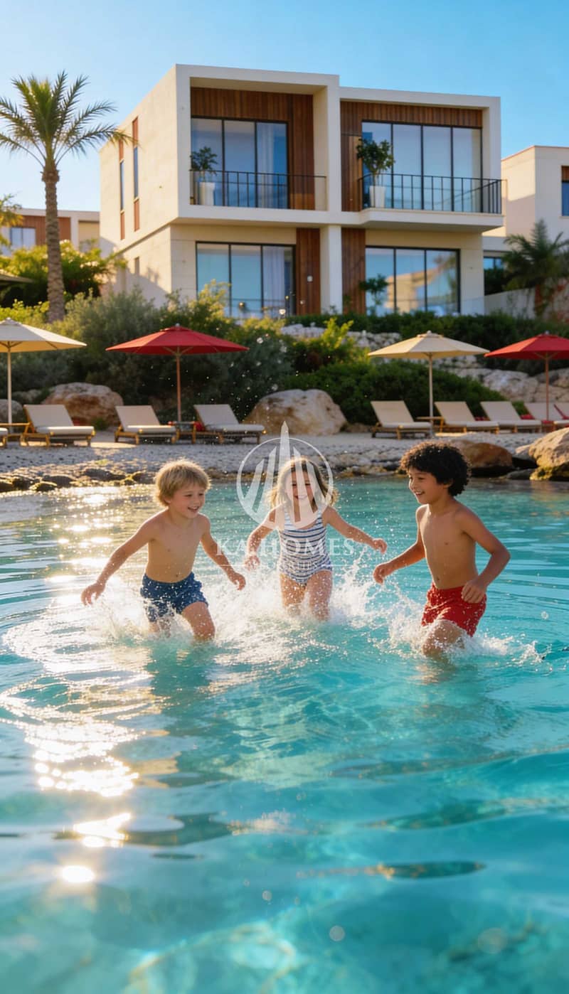 12 kids playing in lagoon. jpeg