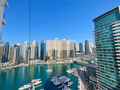 迪拜码头， 迪拜 1 卧室单位待租 - Dubai Marina in crisp natural light. png