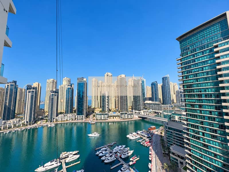 Dubai Marina in crisp natural light. png Dubai Marina in crisp natural light. png