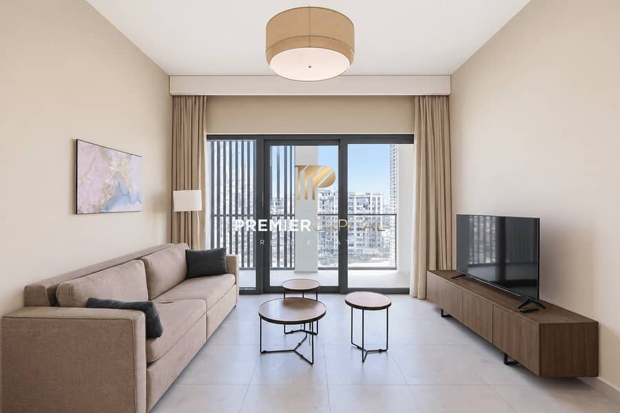 FURNISHED | 12 CHEQUES | PARTIALLY BURJ VIEW