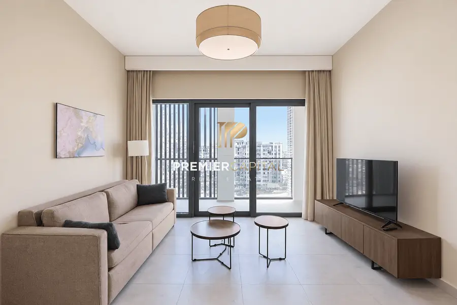 FURNISHED | 12 CHEQUES | PARTIALLY BURJ VIEW