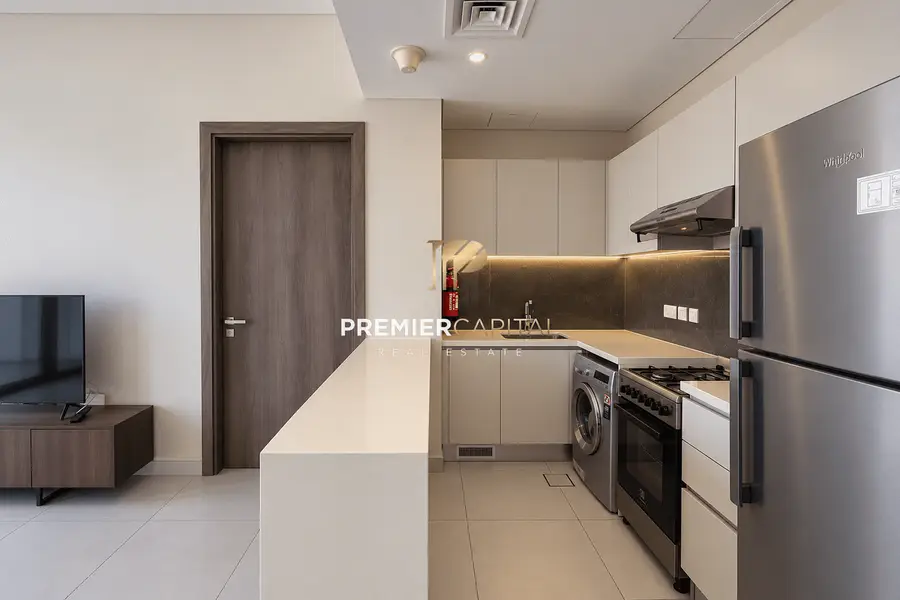 FURNISHED | 12 CHEQUES | PARTIALLY BURJ VIEW