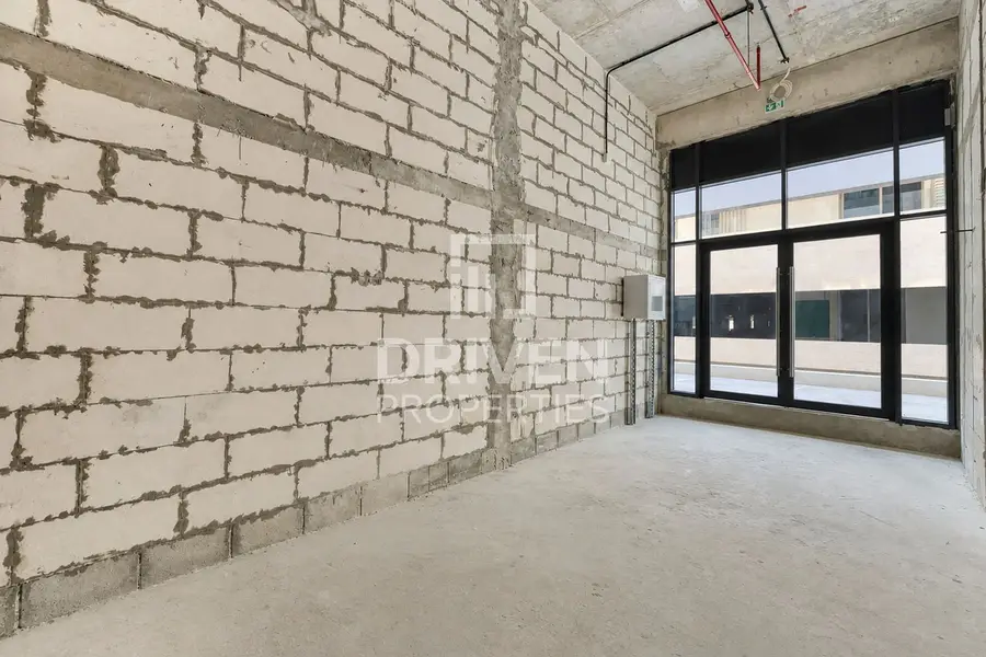 Prime Retail Shop | Shell and Core | Vacant