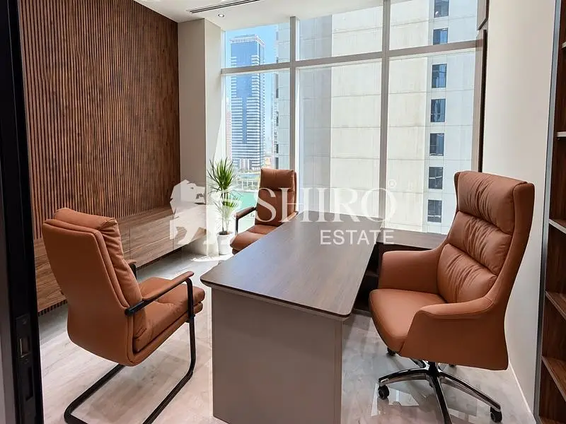 Prestigious Fitted Office | High Floor | Park Lane, Business Bay
