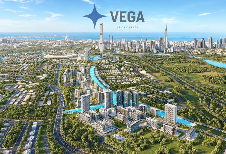 14 Turquoise Canals Beneath a Modern Skyline. png
