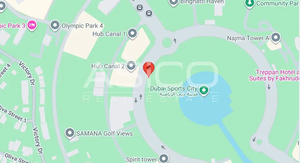 Prime 1BR | Azizi Grand | Dubai Sports City