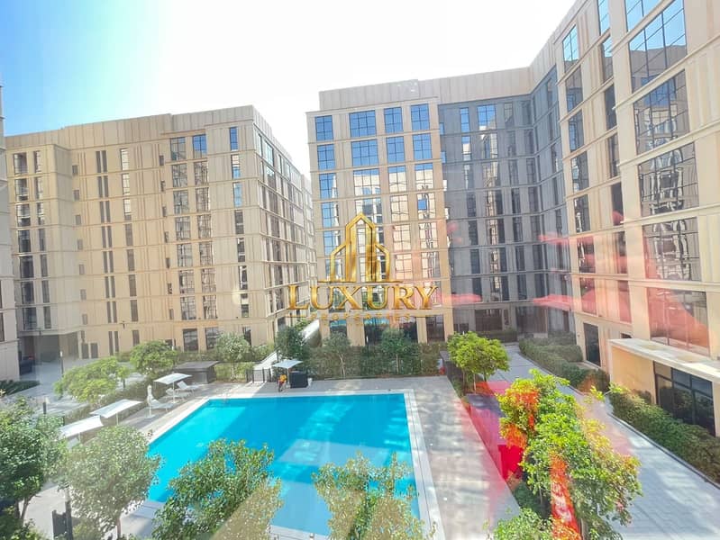 6 1BHK Apartment for Rent in Al Mamsha, Sharjah – AED 41,999 Yearly | Stunning Pool View