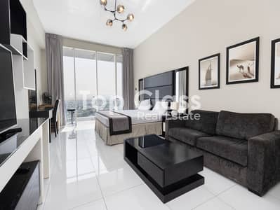 Studio for Rent in Dubai Sports City, Dubai - Golf View | Spacious Studio | Vacant Studio for Rent in Dubai Sports City, Dubai - Golf View | Spacious Studio | Vacant