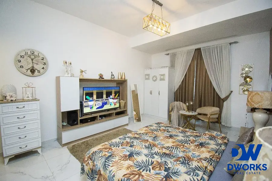 Furnished 2BR Apartment | 5th Avenue Al Furjan | Balcony & City View