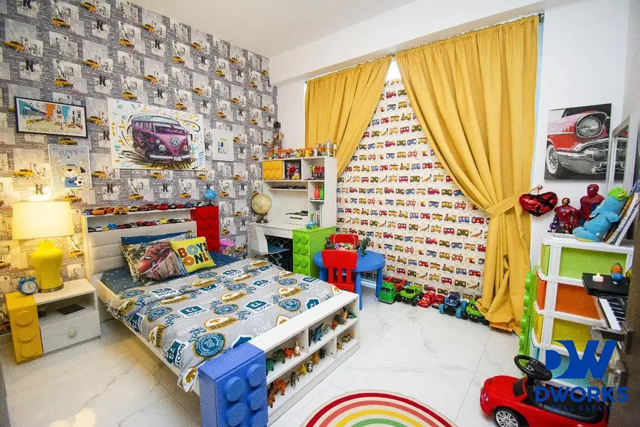 Furnished 2BR Apartment | 5th Avenue Al Furjan | Balcony & City View