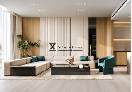 2 Cпальни Апартаменты Продажа в Бизнес Бей, Дубай - Modern Minimalist Living Room Retreat. png 2 Cпальни Апартаменты Продажа в Бизнес Бей, Дубай - Modern Minimalist Living Room Retreat. png