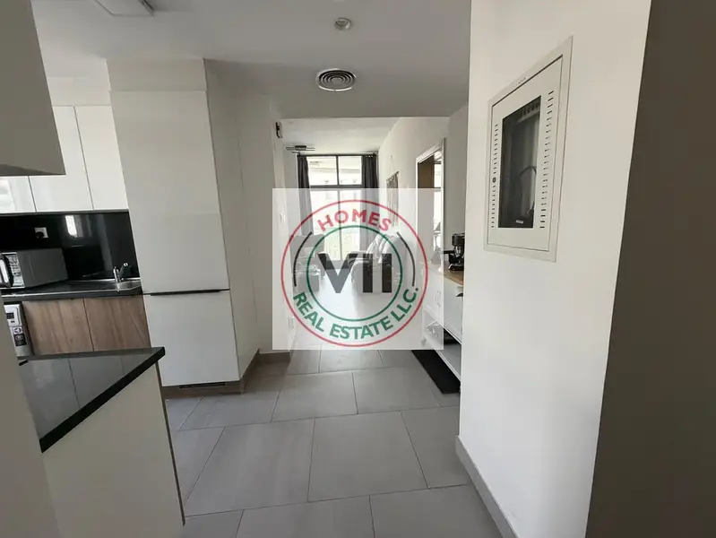 Furnished 1BED ROOM | Shamal Waves | Balcony | JVC