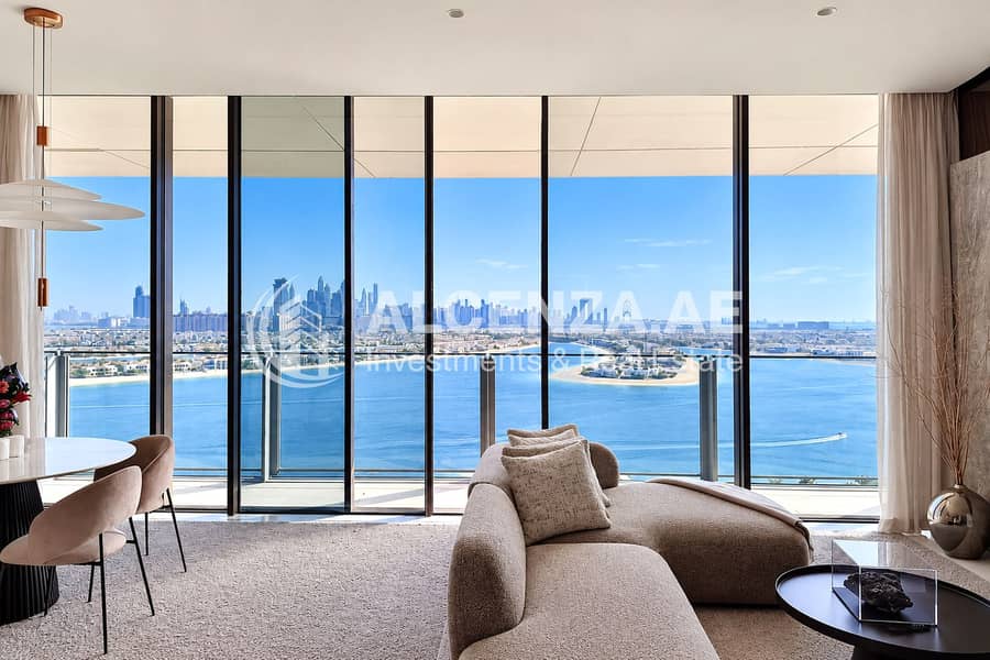 Stunning Sea and Palm Views | Fully Upgraded 2BR