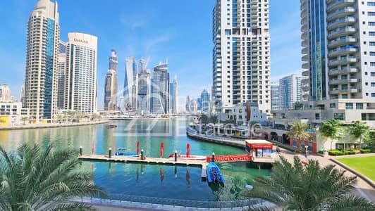 1 Bedroom Flat for Rent in Dubai Marina, Dubai - Exclusive | Fully Upgraded 1BR | Full Marina View | Vacant