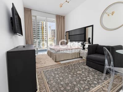 Studio for Rent in Dubai Sports City, Dubai - Canal View | Fully Furnished | Vacant Studio