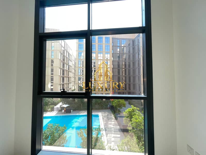 3 Spacious 1 BHK with Pool View | AED 42,999 | 4 Yearly Installments