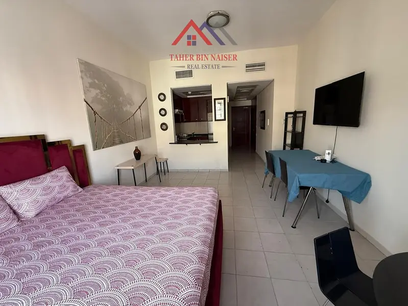 12 Payment Furnished Studio | Balcony View | Mediterranean MED 73
