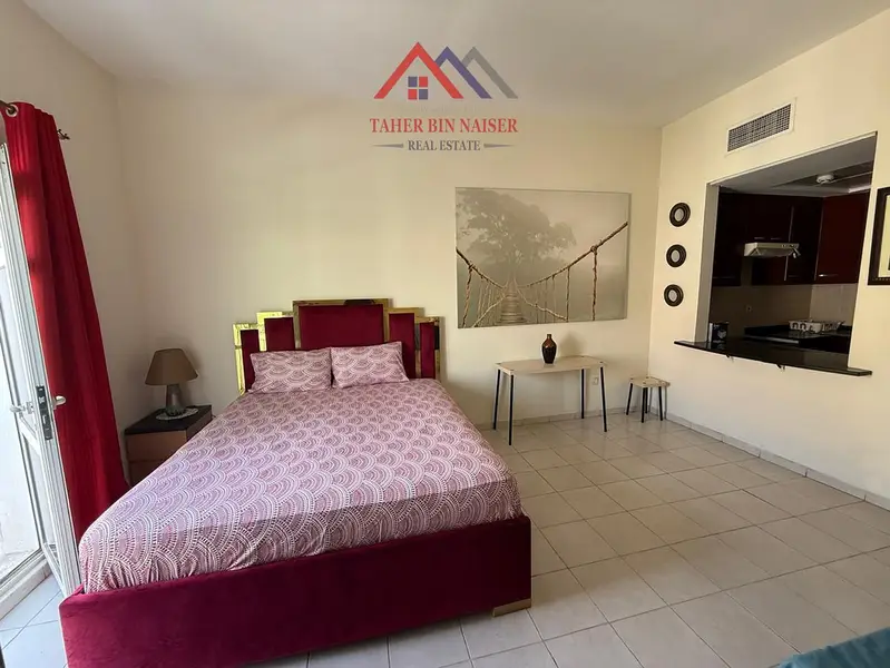 12 Payment Furnished Studio | Balcony View | Mediterranean MED 73